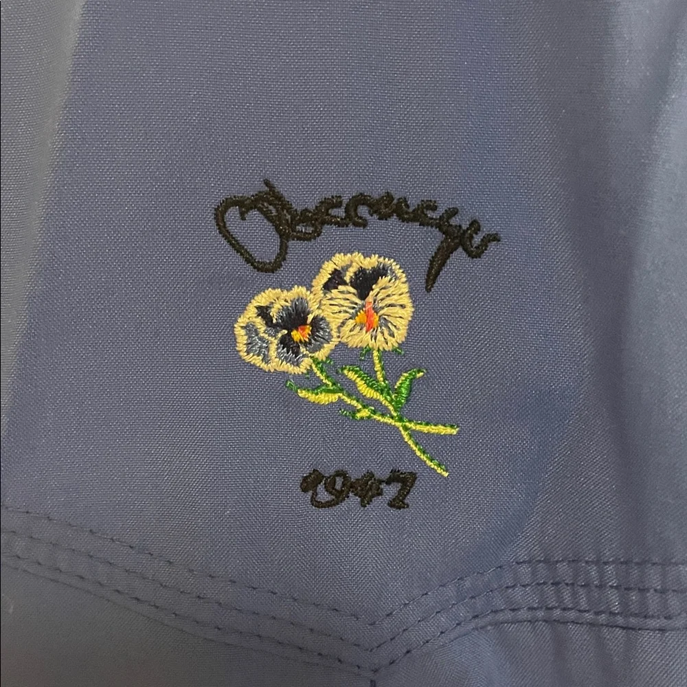 Obermeyer pansy hardware flowers